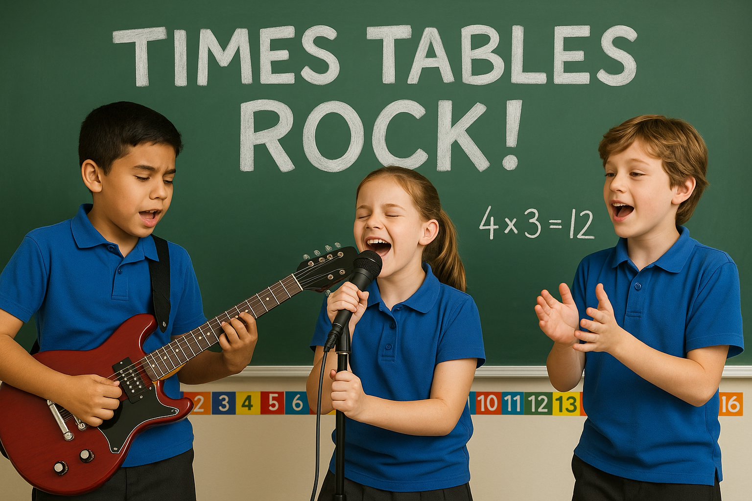 Times Tables Rock - Math Learning Song