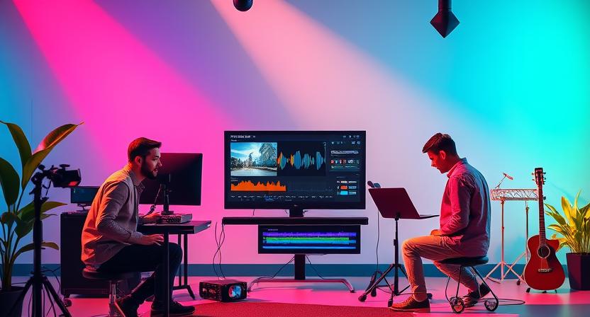 Video production with custom soundtrack